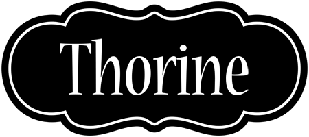 Thorine welcome logo