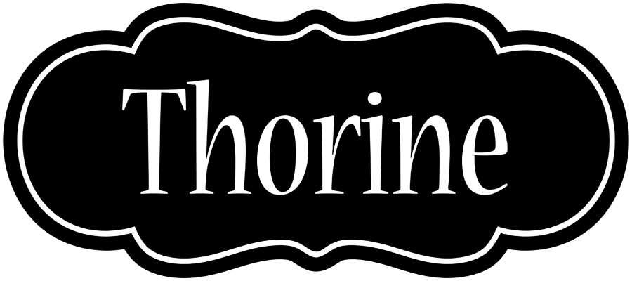 Thorine welcome logo
