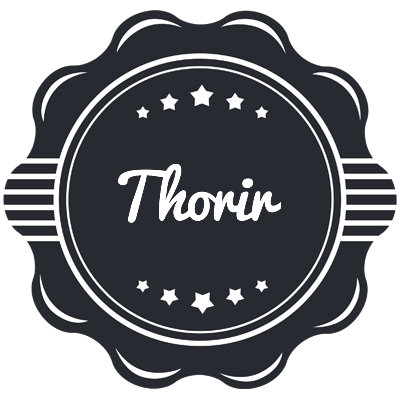 Thorir badge logo