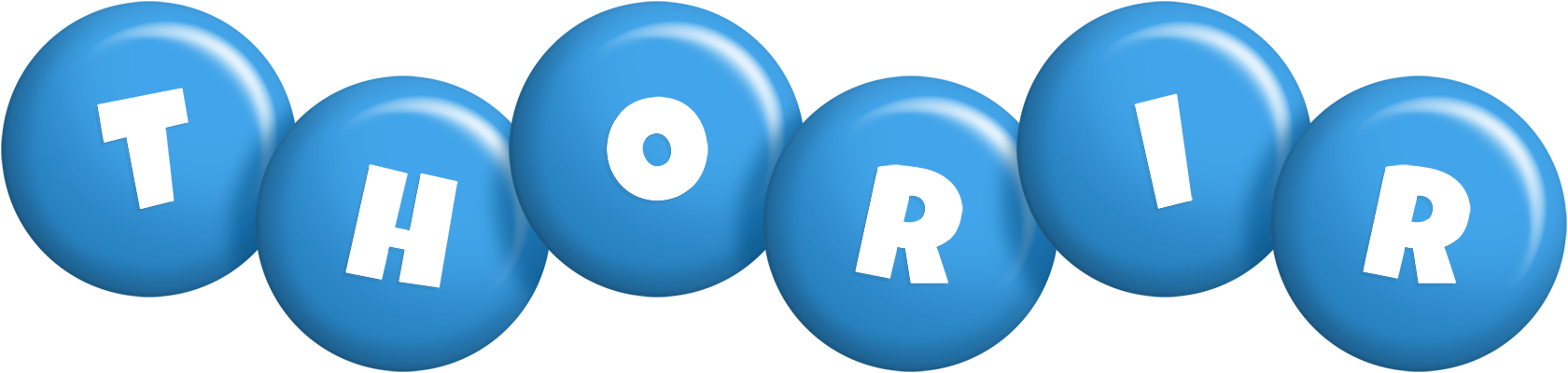Thorir candy-blue logo