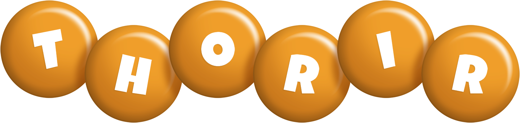Thorir candy-orange logo