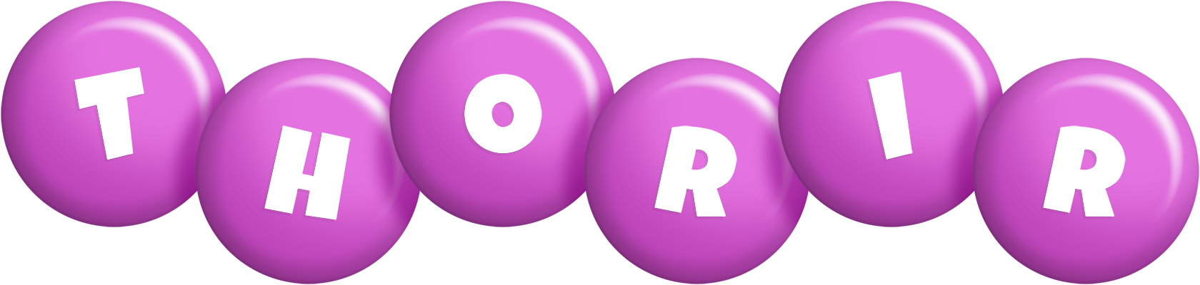 Thorir candy-purple logo