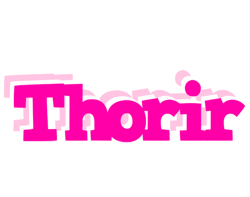 Thorir dancing logo