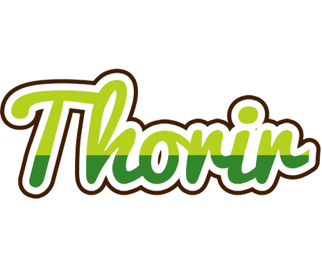 Thorir golfing logo