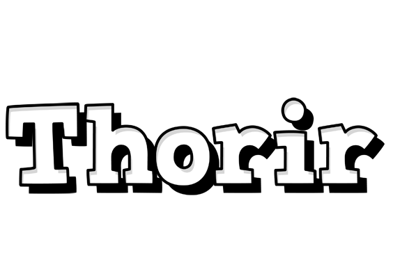 Thorir snowing logo