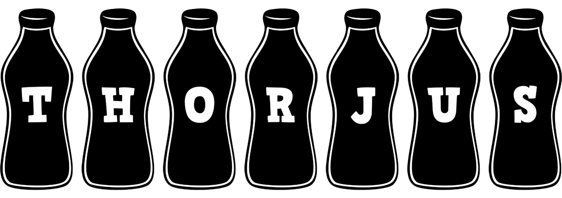 Thorjus bottle logo