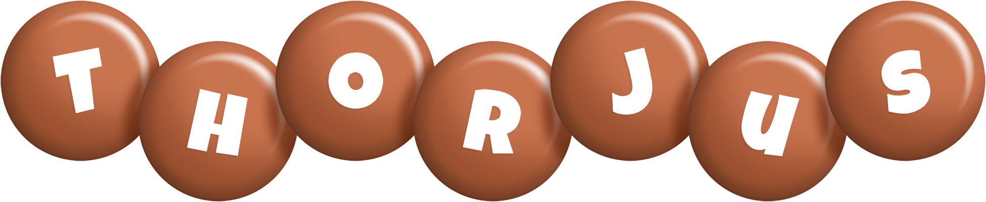 Thorjus candy-brown logo