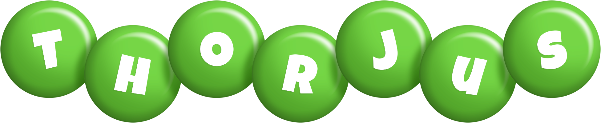 Thorjus candy-green logo