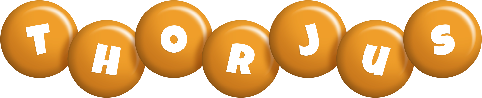 Thorjus candy-orange logo