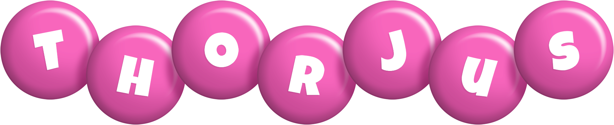 Thorjus candy-pink logo
