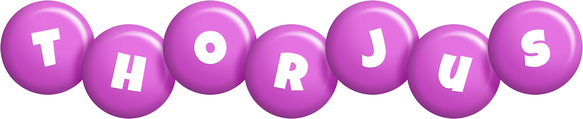 Thorjus candy-purple logo
