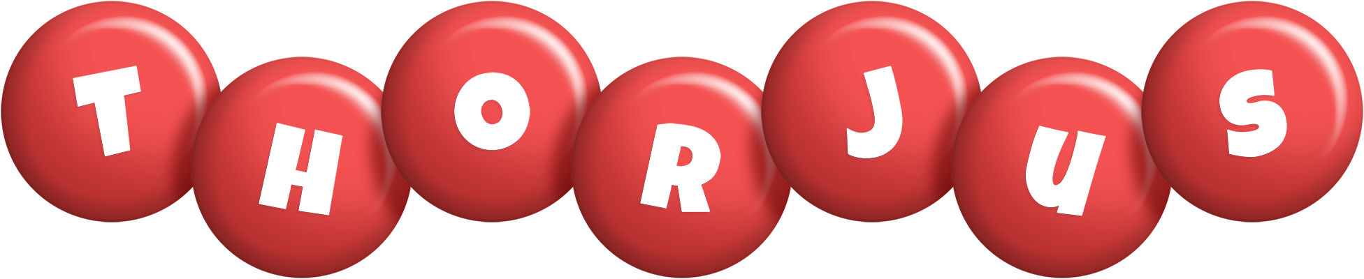 Thorjus candy-red logo