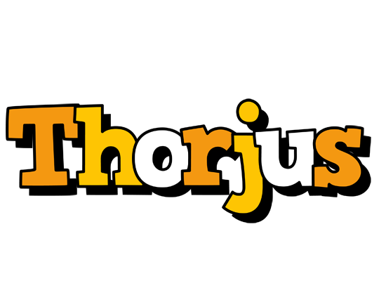 Thorjus cartoon logo