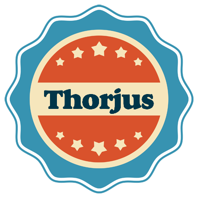 Thorjus labels logo