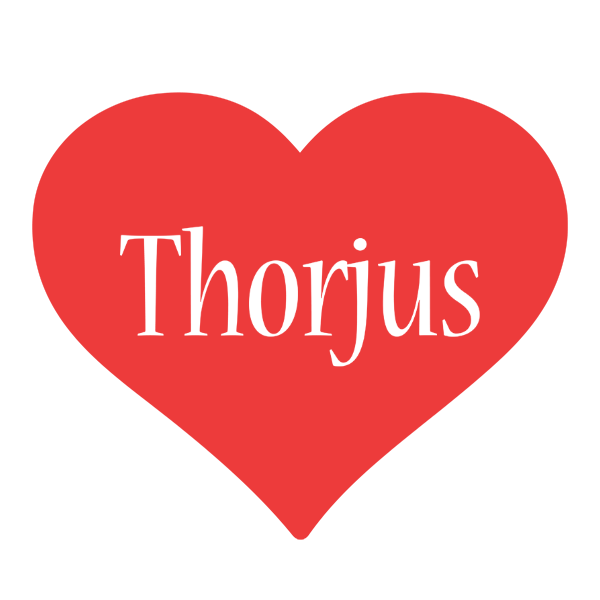 Thorjus love logo