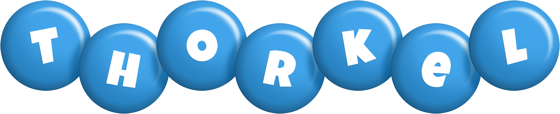 Thorkel candy-blue logo