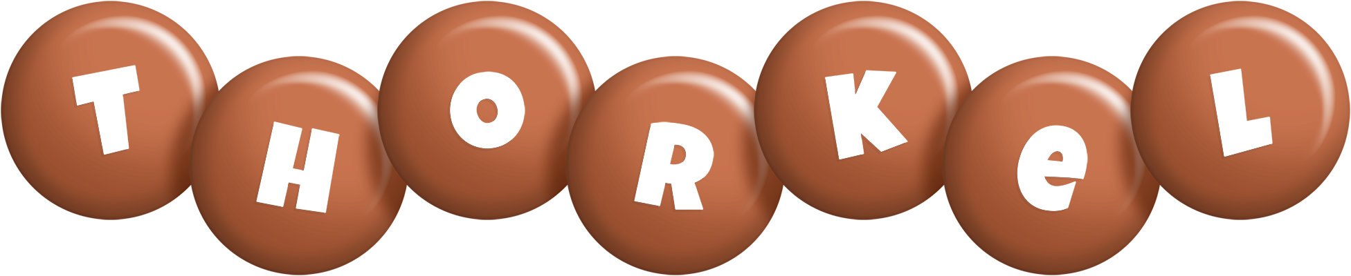 Thorkel candy-brown logo