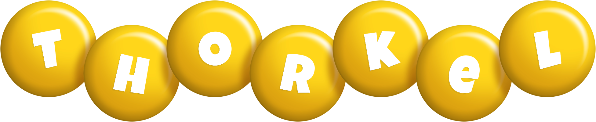 Thorkel candy-yellow logo