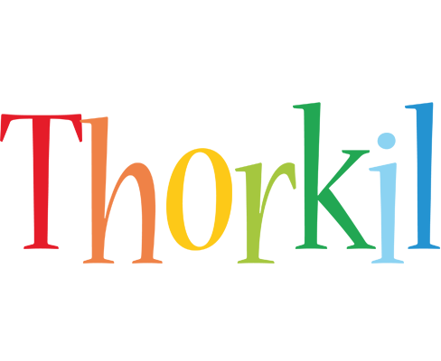 Thorkil birthday logo