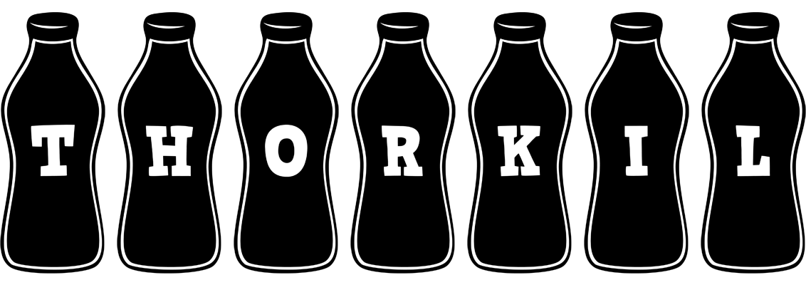 Thorkil bottle logo