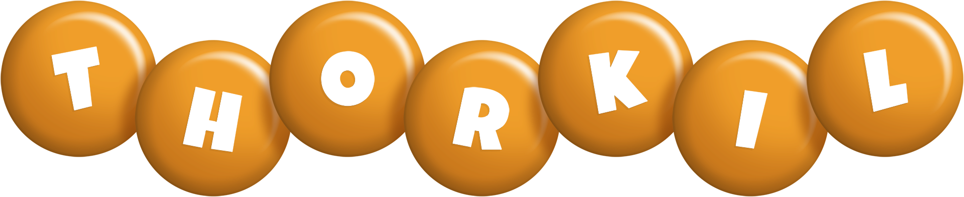 Thorkil candy-orange logo