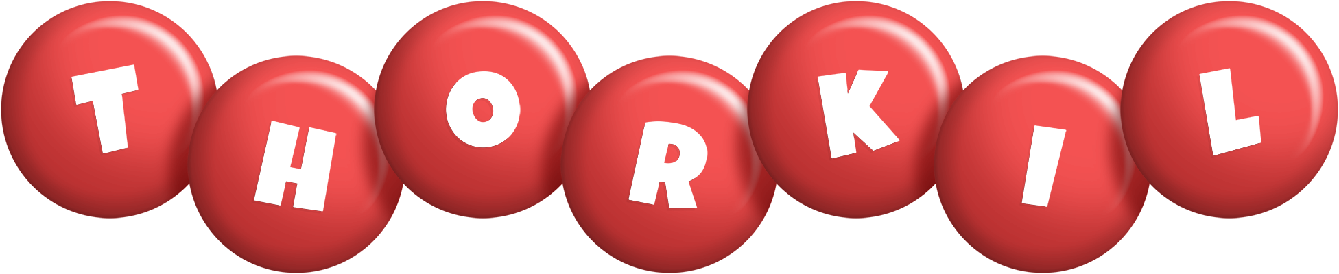 Thorkil candy-red logo