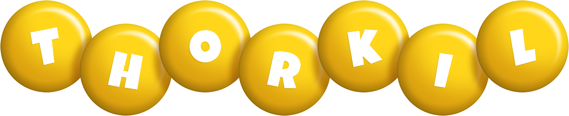Thorkil candy-yellow logo