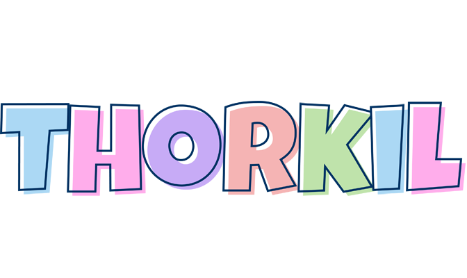 Thorkil pastel logo