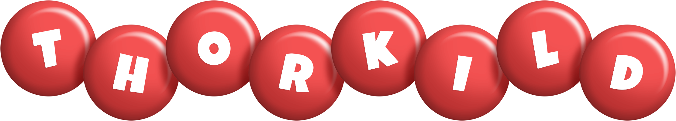 Thorkild candy-red logo