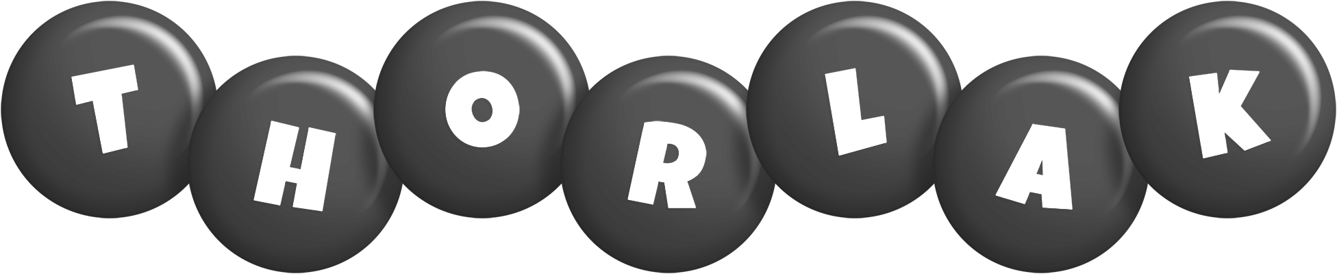 Thorlak candy-black logo