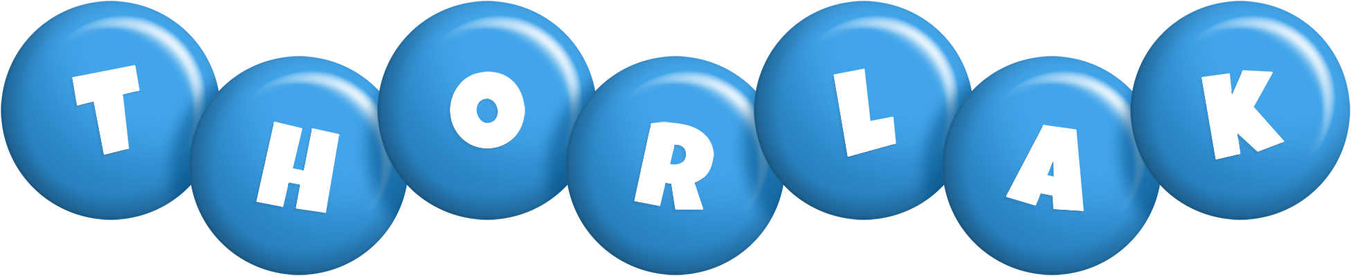Thorlak candy-blue logo