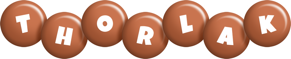 Thorlak candy-brown logo