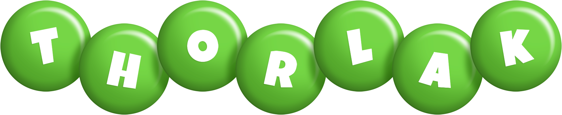 Thorlak candy-green logo