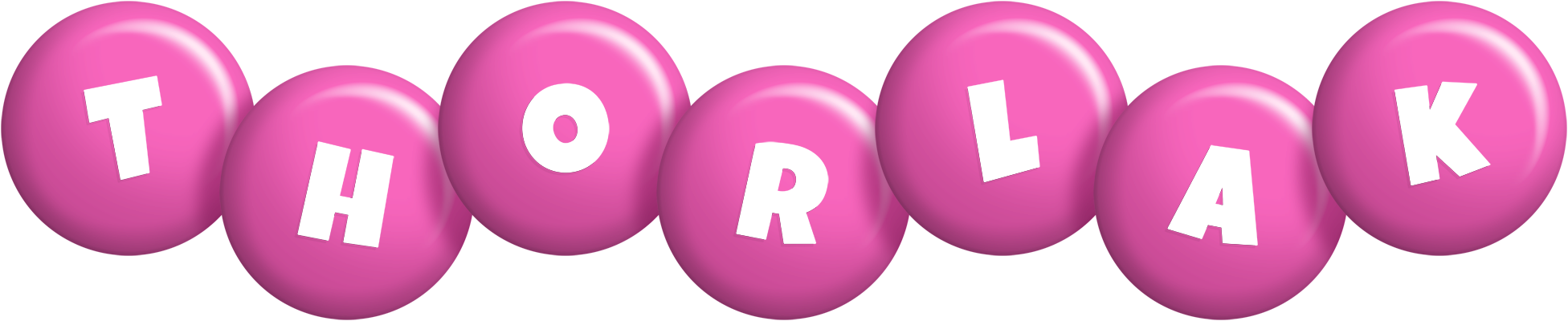 Thorlak candy-pink logo