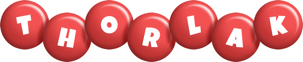 Thorlak candy-red logo