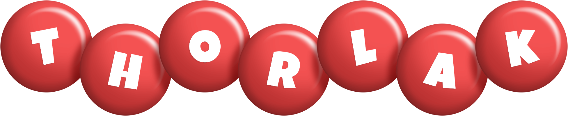 Thorlak candy-red logo