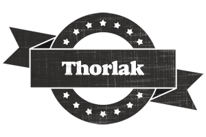 Thorlak grunge logo