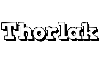 Thorlak snowing logo