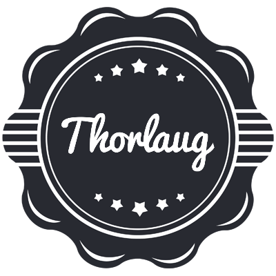 Thorlaug badge logo