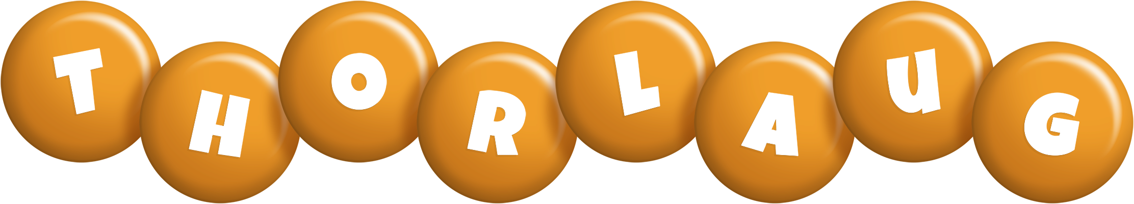 Thorlaug candy-orange logo