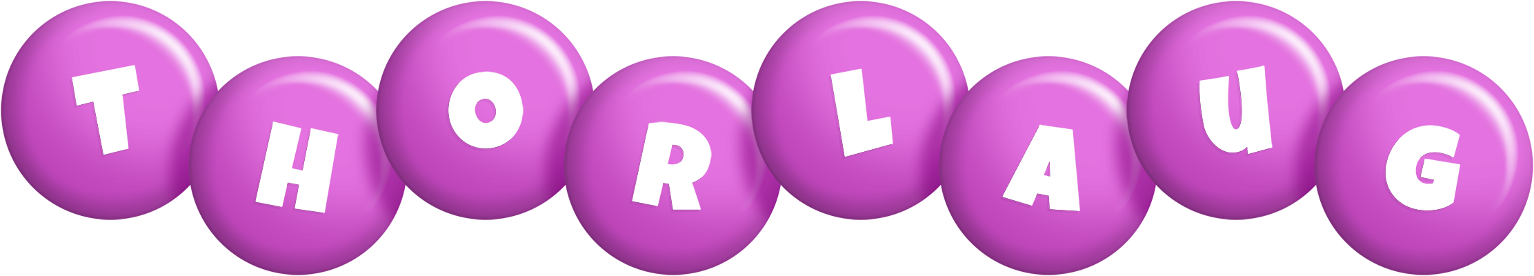 Thorlaug candy-purple logo
