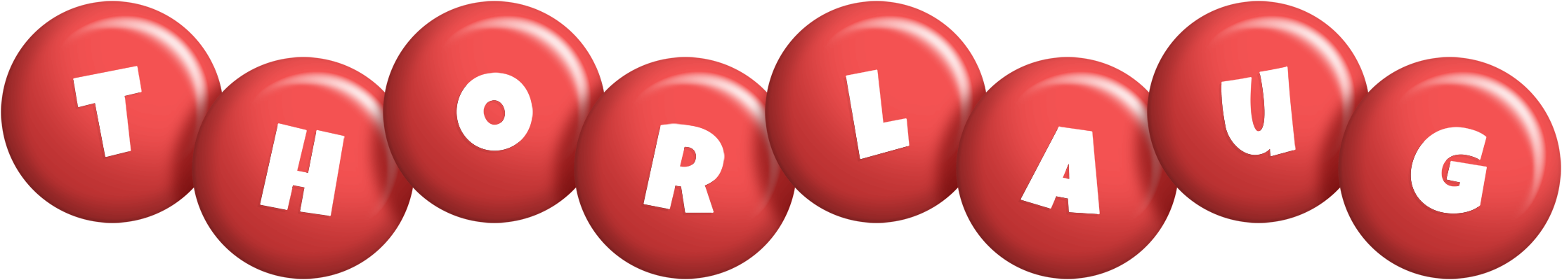 Thorlaug candy-red logo