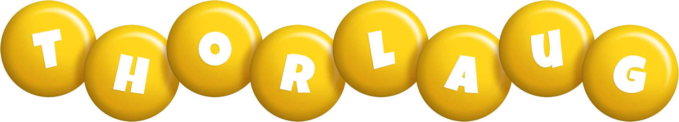 Thorlaug candy-yellow logo