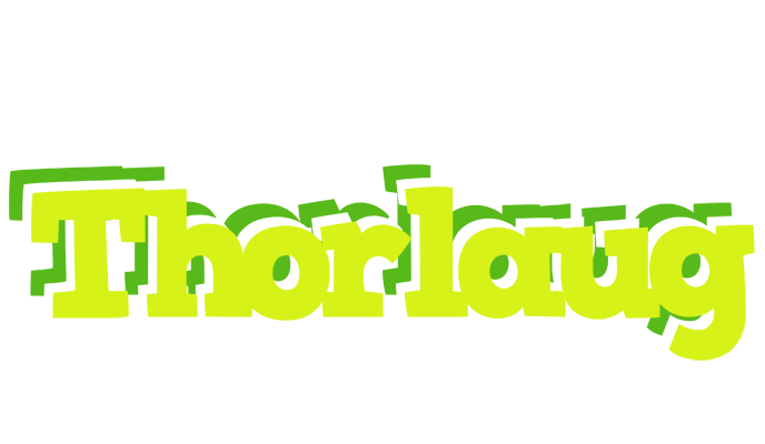 Thorlaug citrus logo