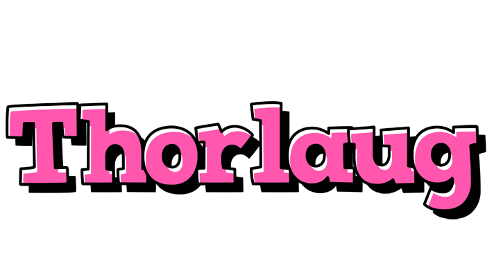 Thorlaug girlish logo