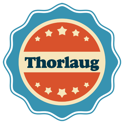 Thorlaug labels logo