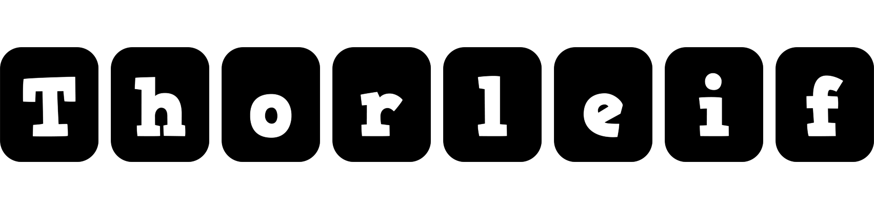 Thorleif box logo