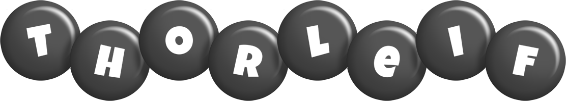 Thorleif candy-black logo