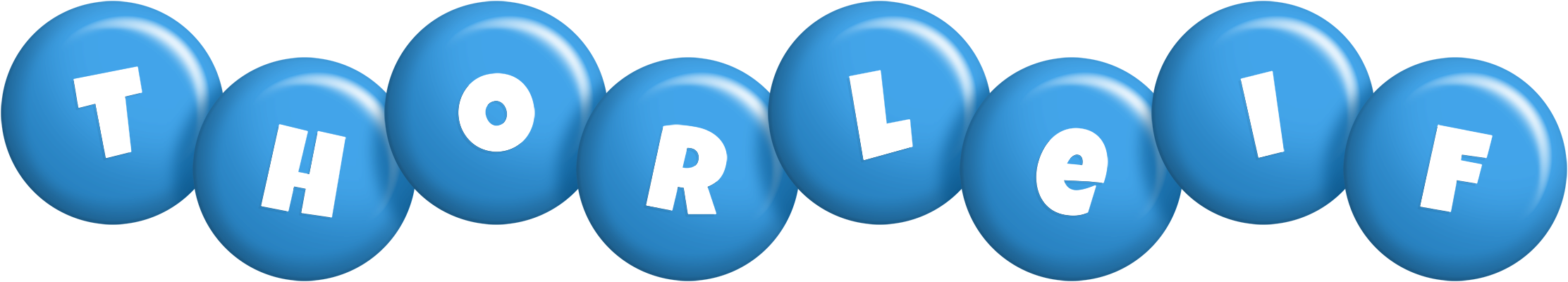 Thorleif candy-blue logo