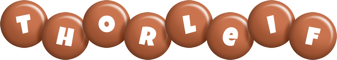 Thorleif candy-brown logo